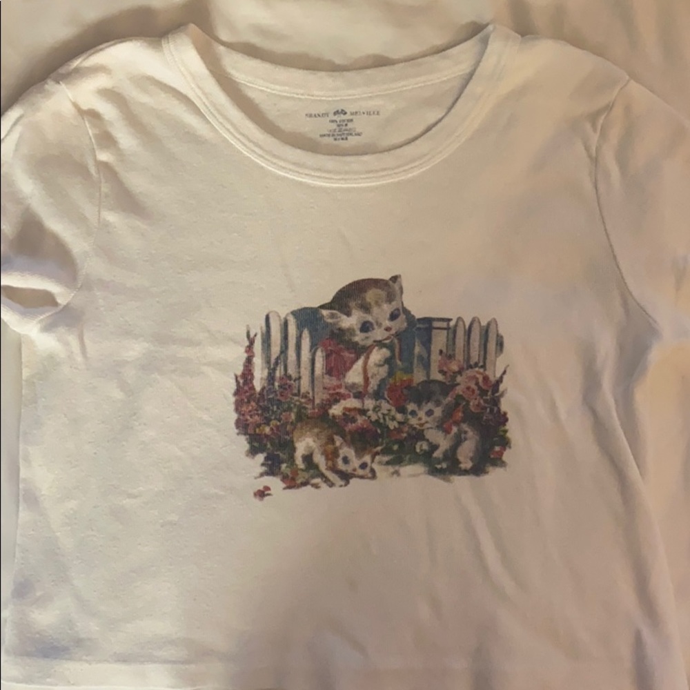 Brandy Melville Cat Shirt